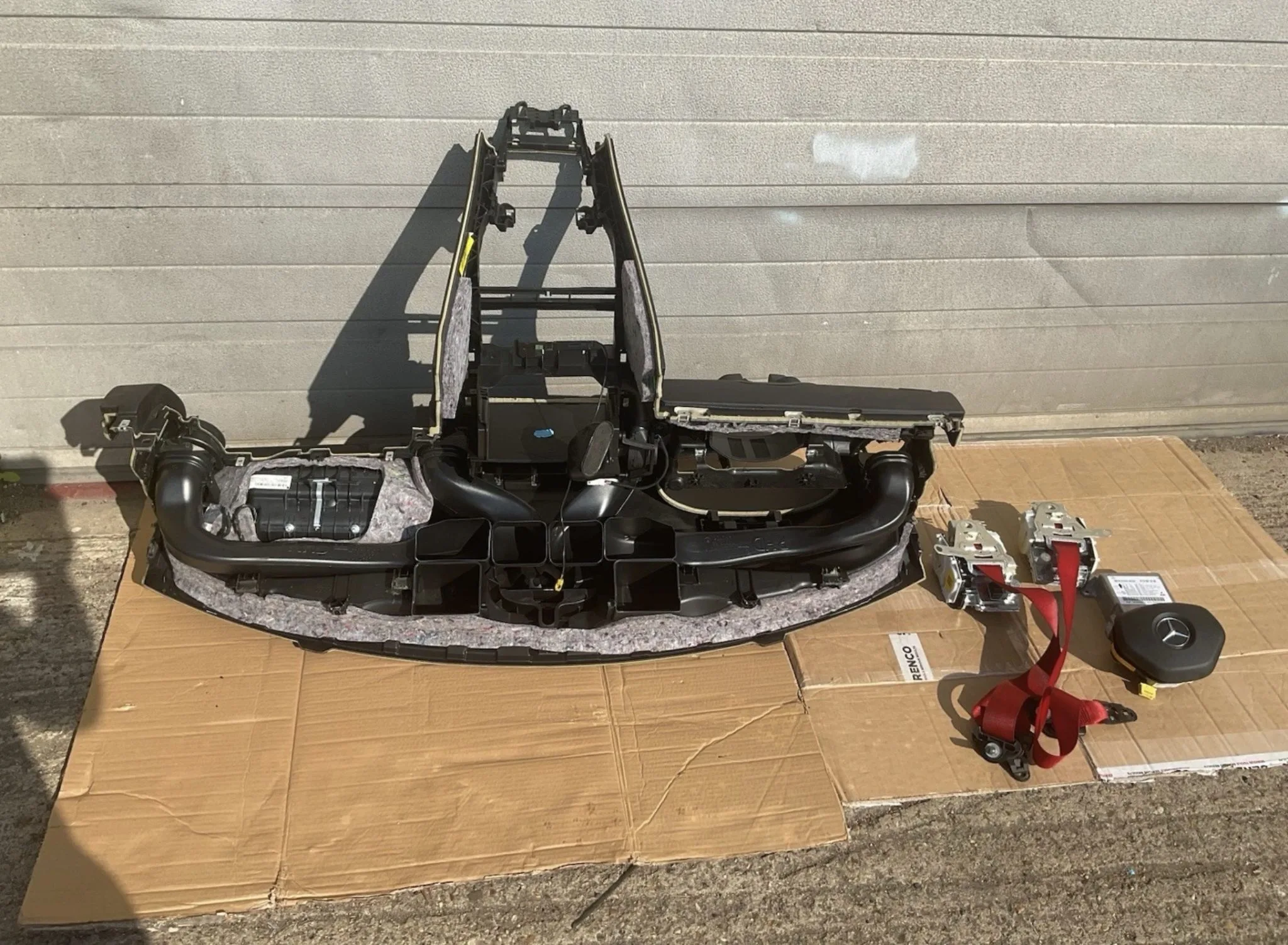 2011 MERCEDES BENZ SLK R172 AIRBAG Full Kit Driver Passenger Dash Airbags Module - Image 5