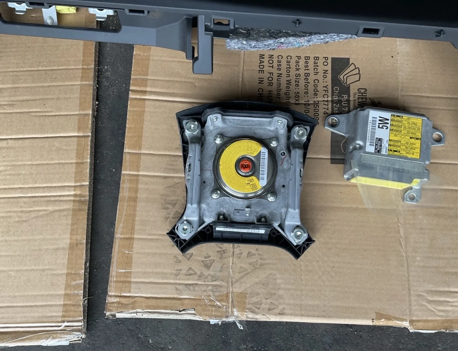 2007-2014 TOYOTA ESTIMA HYBRID 2.4 PETROL GENUINE AIRBAG KITS SET - Image 10