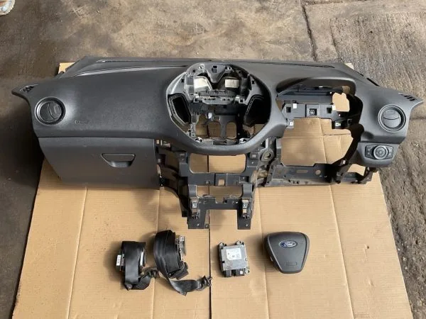 2018 FORD TRANSIT COURIER AIRBAG KIT DASHBOARD STEERING AIRBAG SEAT BELTS ECU