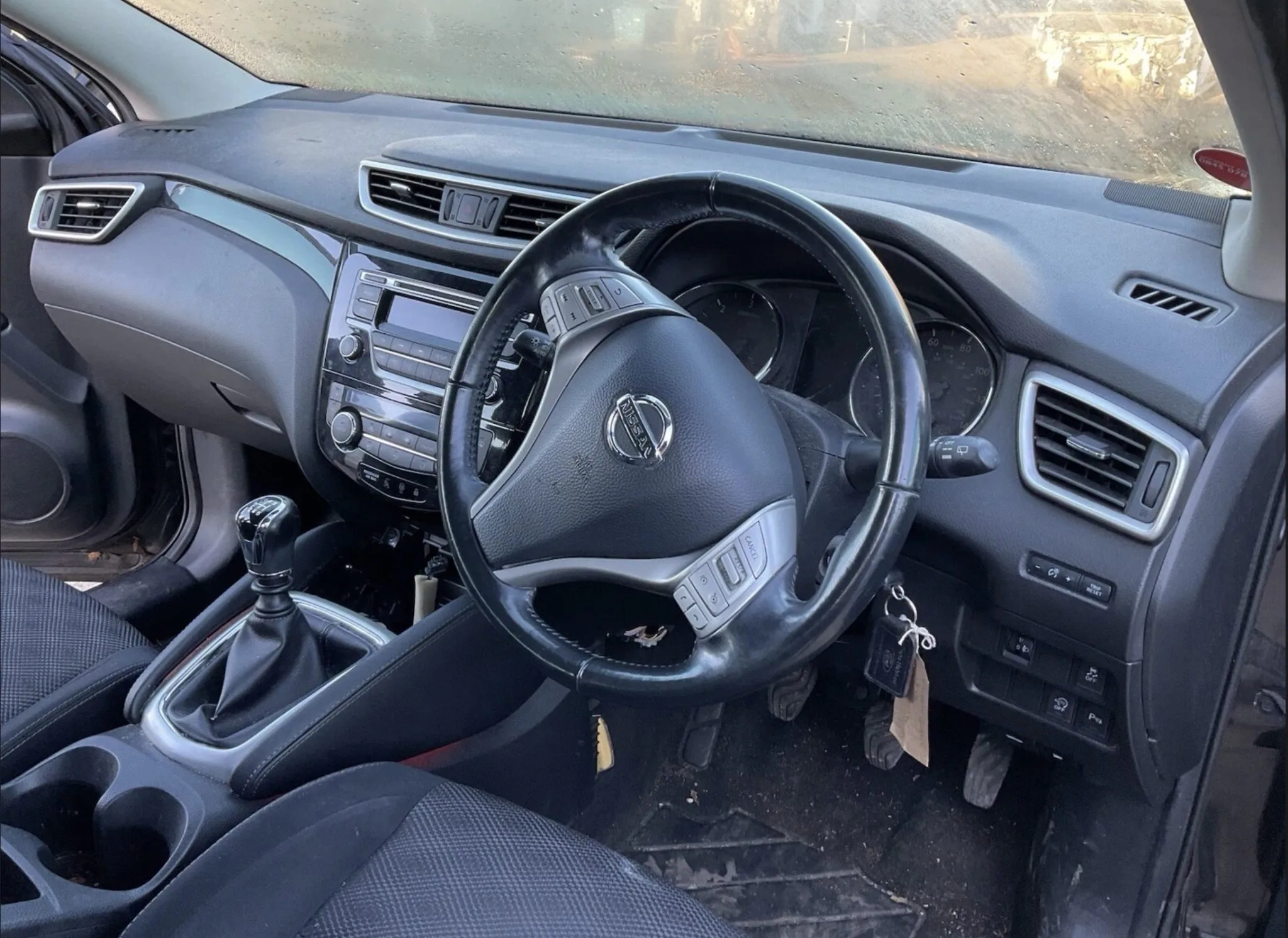 NISSAN QASHQAI J11 AIRBAG KIT DASHBOARD AIRBAGS SEAT BELTS ECU 2014 - Image 2