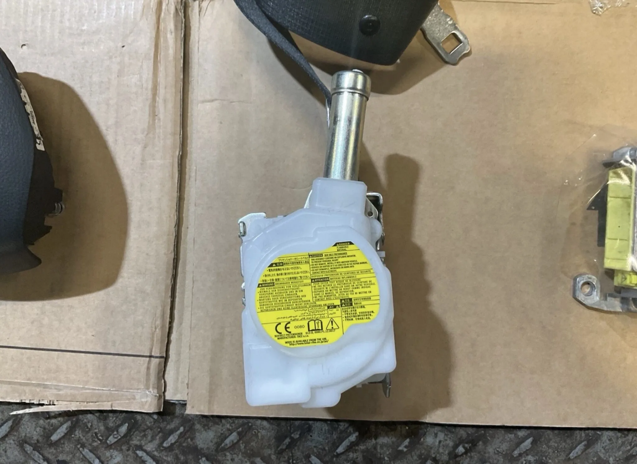 Toyota Auris MK2 Airbag Kit Dashboard Seatbelt Steering Module Complete - Image 4
