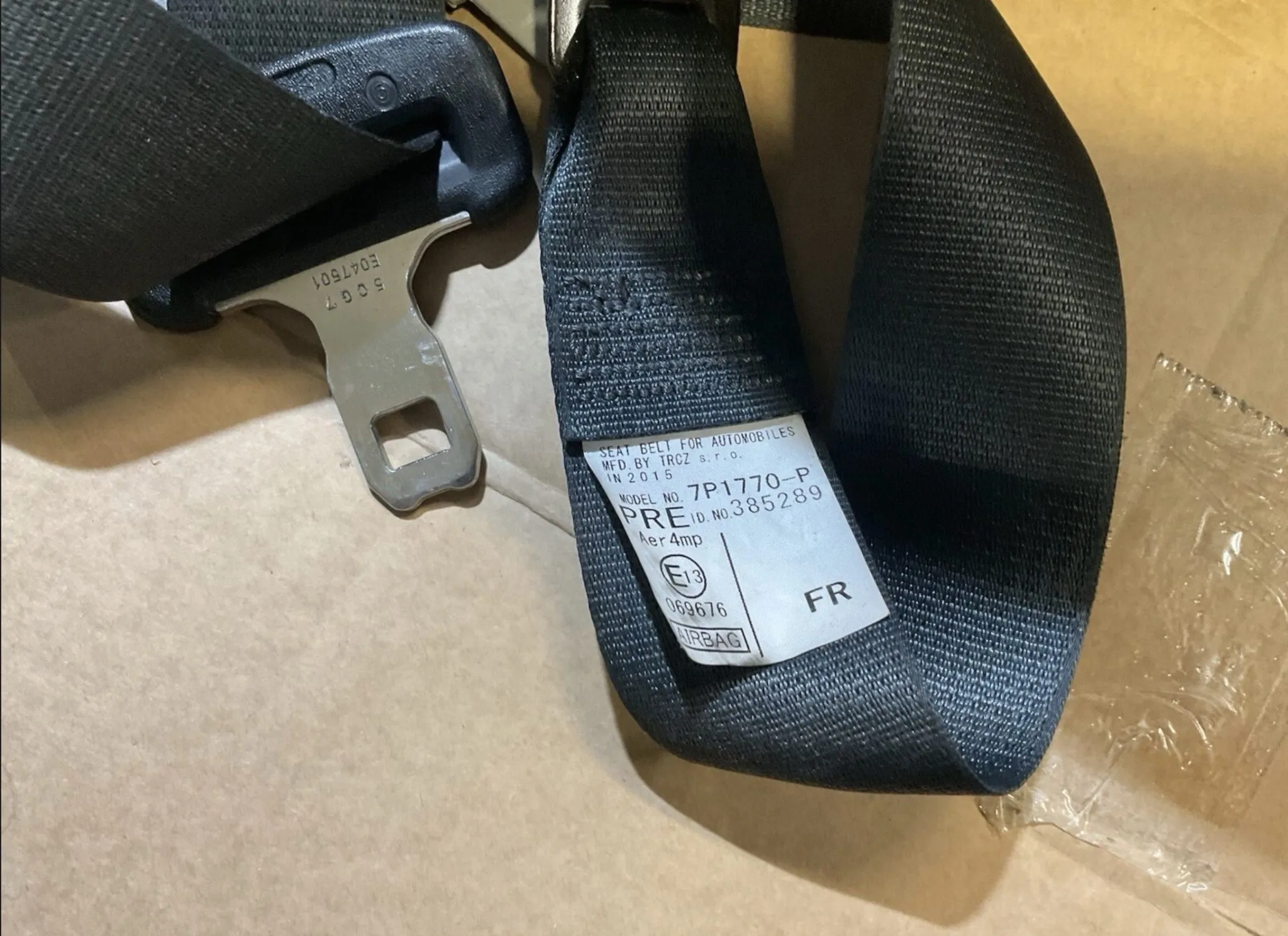 Toyota Auris MK2 Airbag Kit Dashboard Seatbelt Steering Module Complete - Image 5
