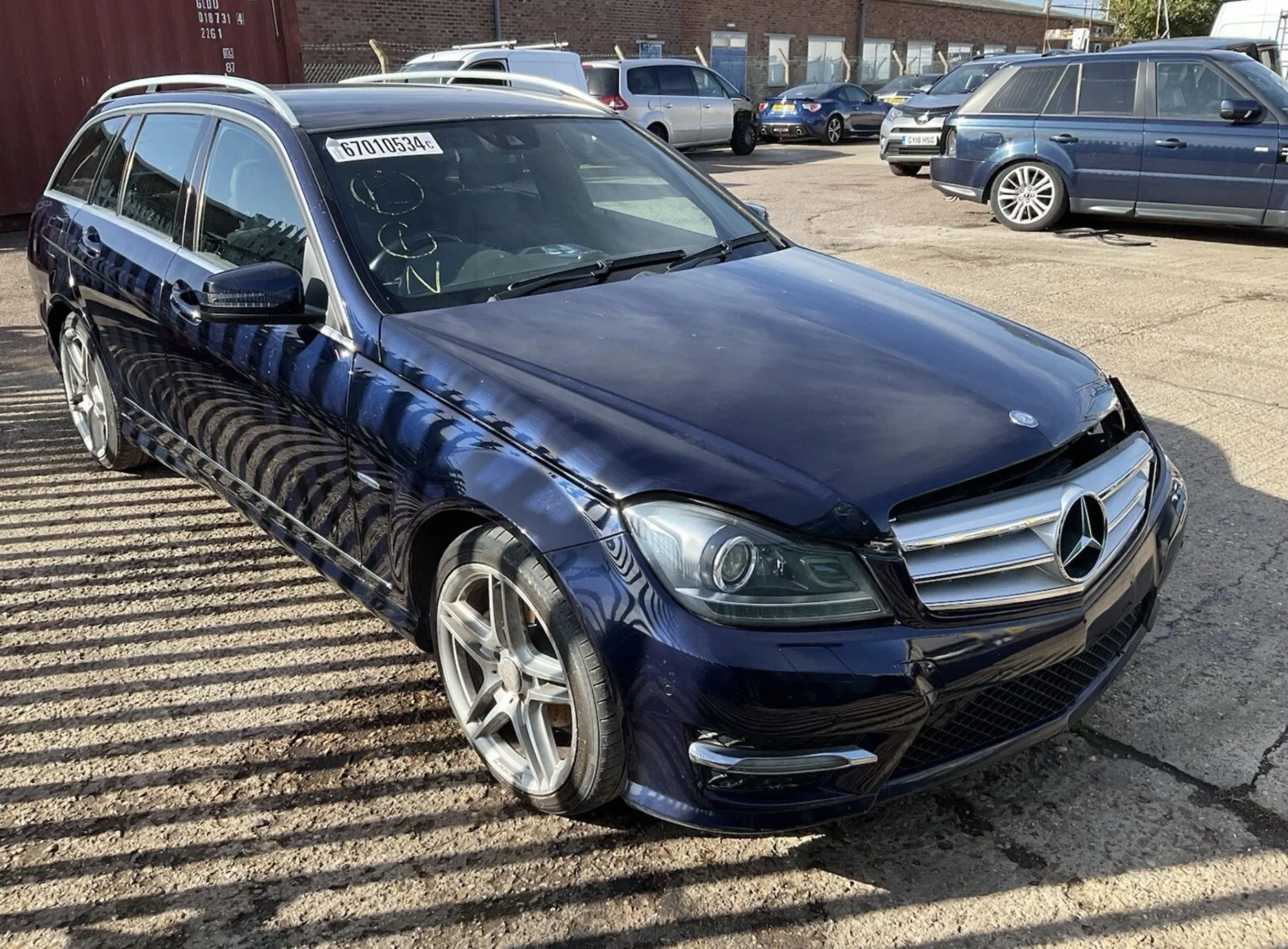 MERCEDES C CLASS W204 FACE LIFT AIRBAG KIT WITH DASHBOARD