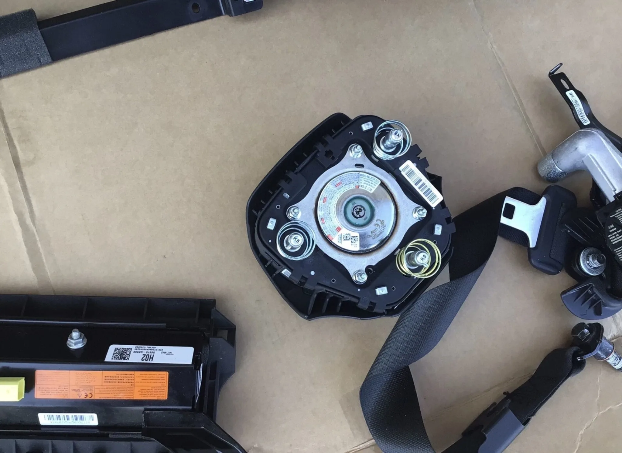 2020 HYUNDAI IONIQ AIRBAG KIT Driver Passenger Dashboard Airbags & Module - Image 10