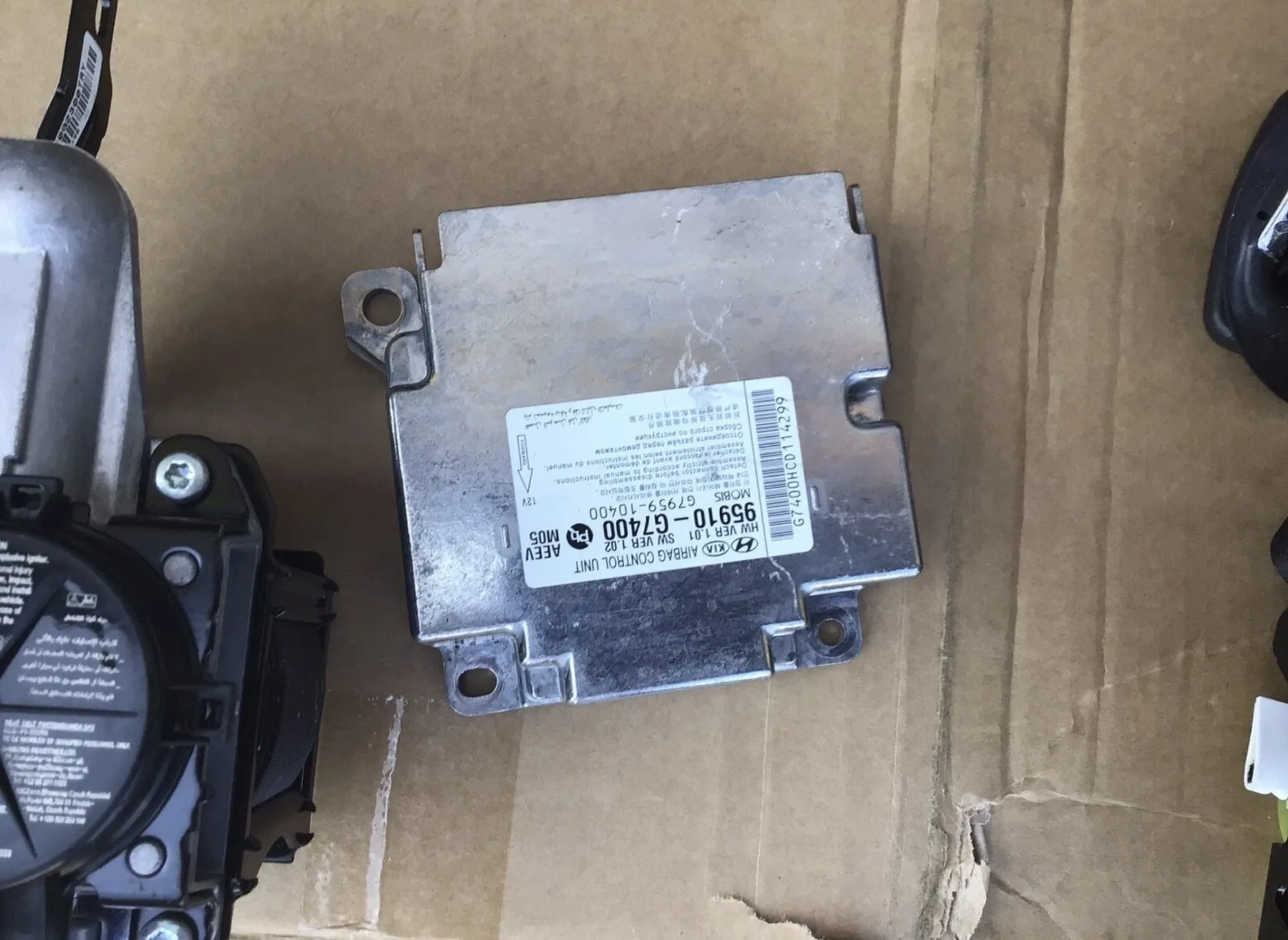2020 HYUNDAI IONIQ AIRBAG KIT Driver Passenger Dashboard Airbags & Module - Image 12