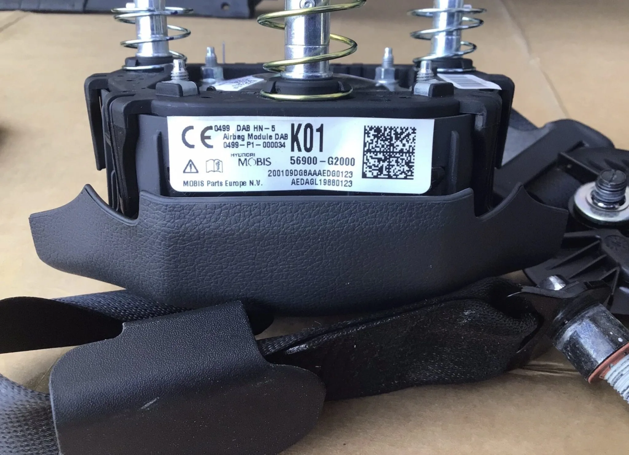 2020 HYUNDAI IONIQ AIRBAG KIT Driver Passenger Dashboard Airbags & Module - Image 14