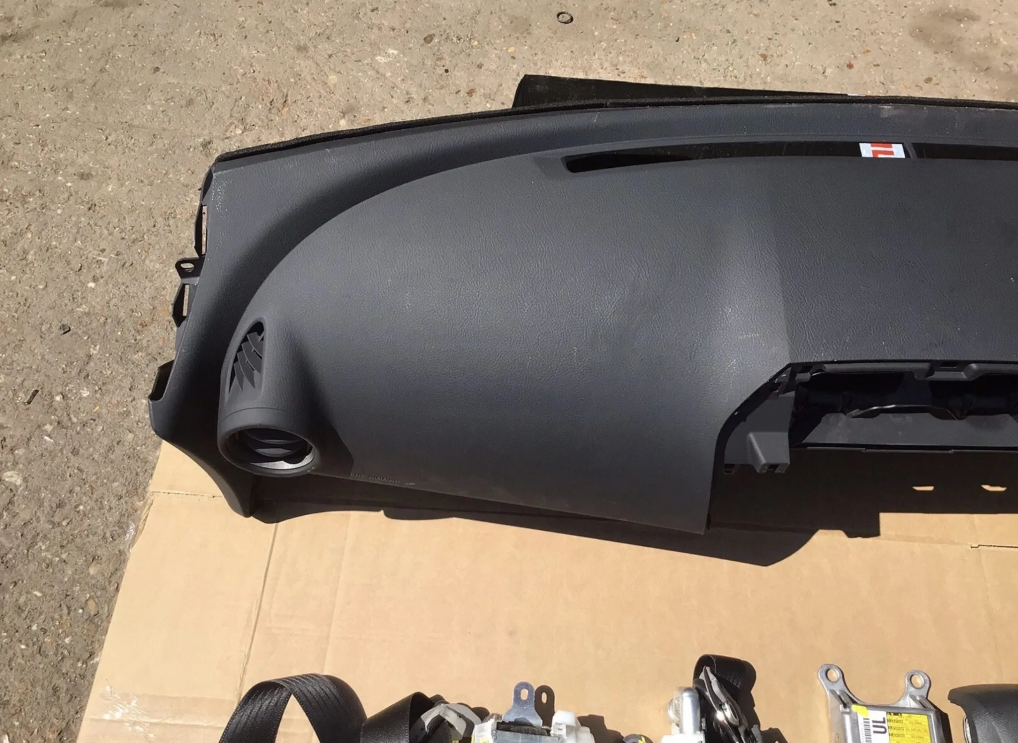 TOYOTA RAV4 AIRBAG KIT DASHBOARD SEAT BELTS STEERING AIRBAG & ECU MK3 XA30 2010 - Image 3