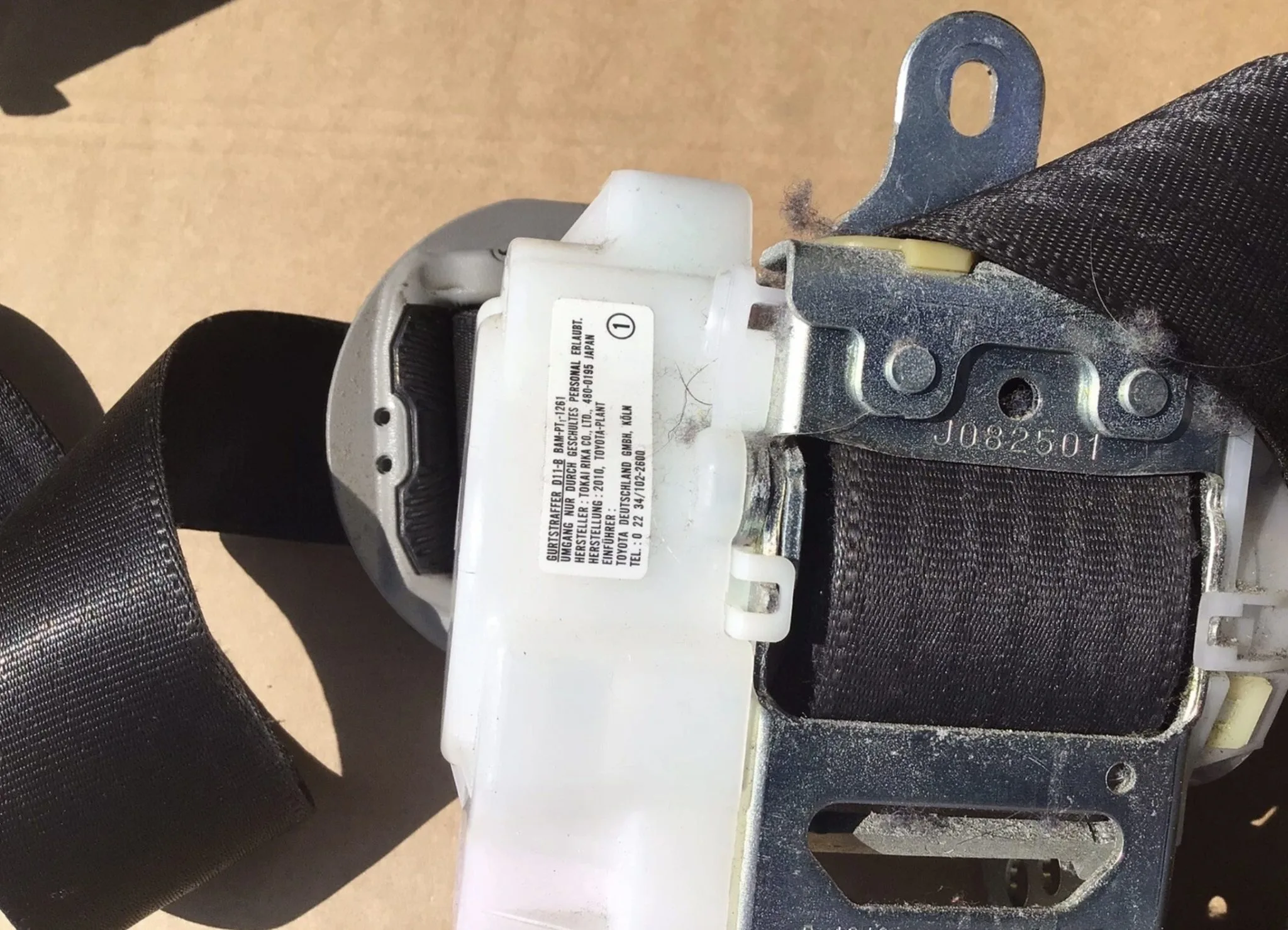 TOYOTA RAV4 AIRBAG KIT DASHBOARD SEAT BELTS STEERING AIRBAG & ECU MK3 XA30 2010 - Image 18
