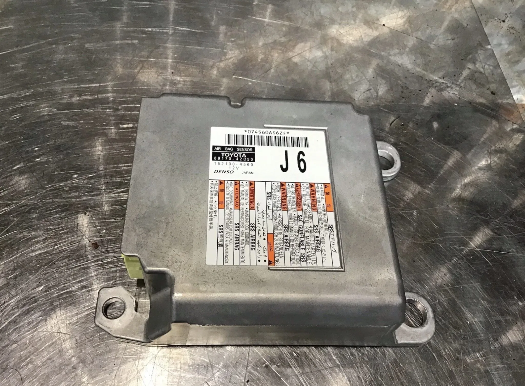 2021 TOYOTA RAV4 MK5 AX50 AIRBAG CONTROL MODULE 89170-42D50