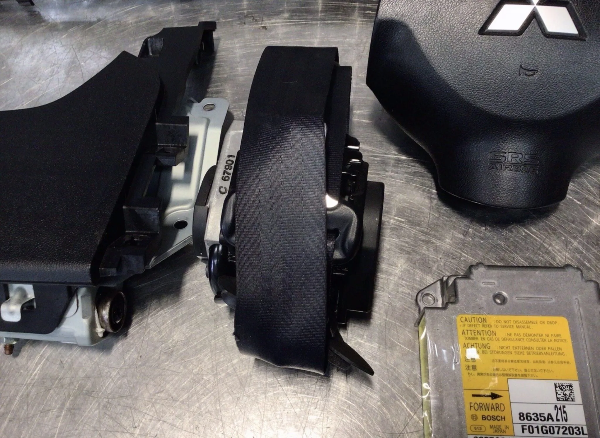 MITSUBISHI ASX 1.8 DiD AIRBAG KIT COMPLETE 2010-2014 - Image 8