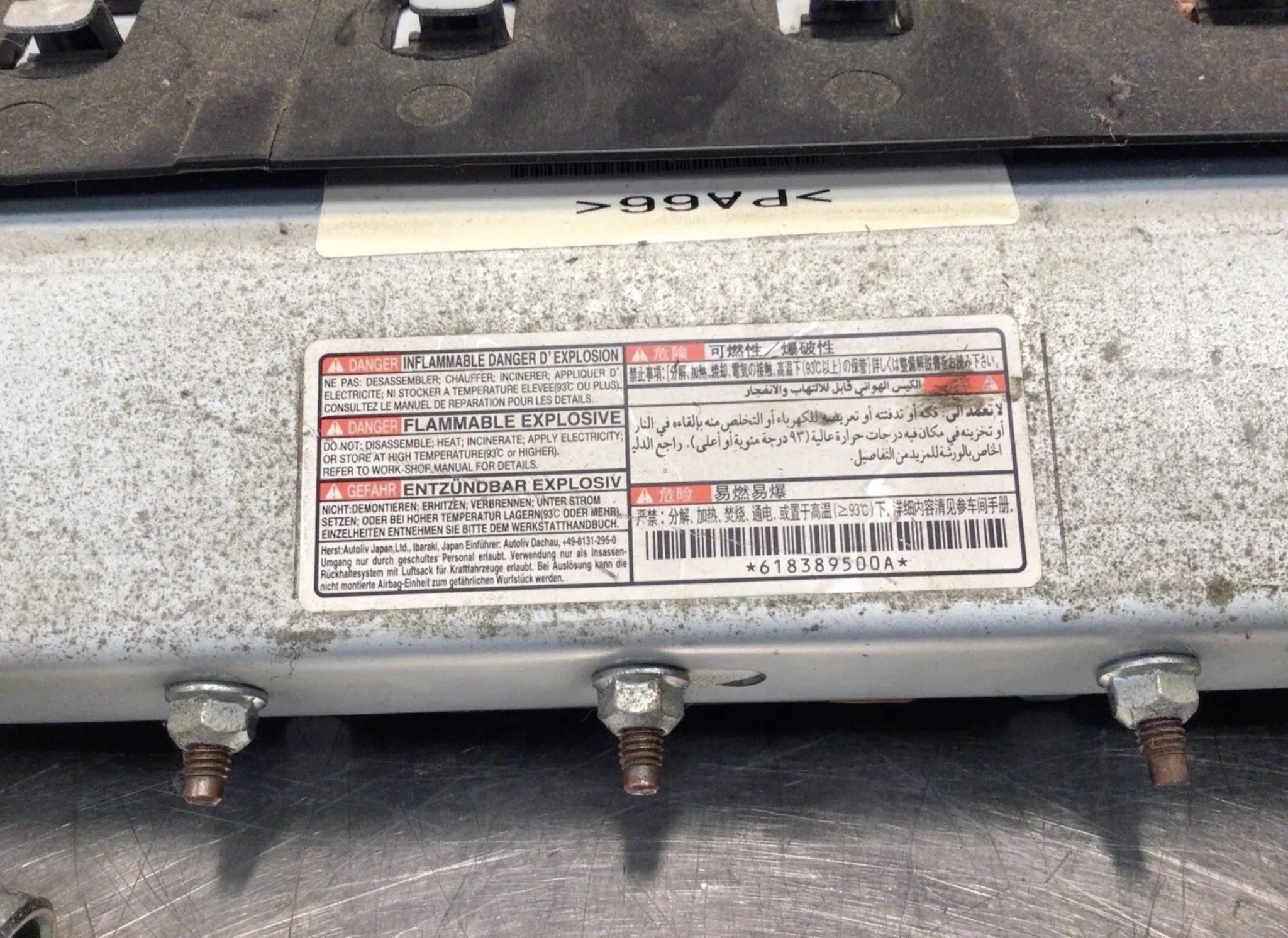 MITSUBISHI ASX 1.8 DiD AIRBAG KIT COMPLETE 2010-2014 - Image 10