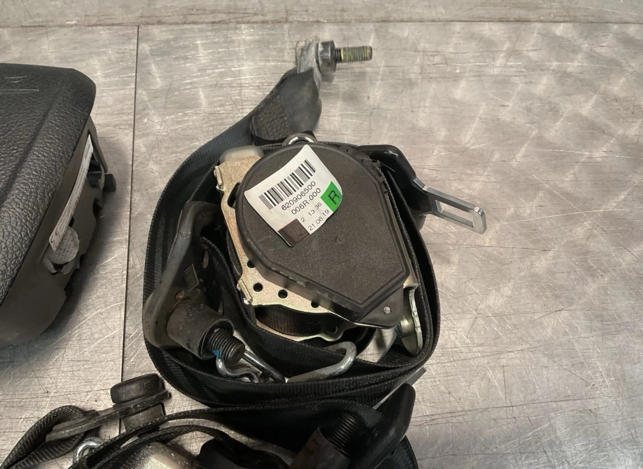 19-23 FORD TRANSIT CONNECT MK2 AIR BAG KIT DRIVER WITH SEAT BELTS LT1T-14B321-DA - Image 4