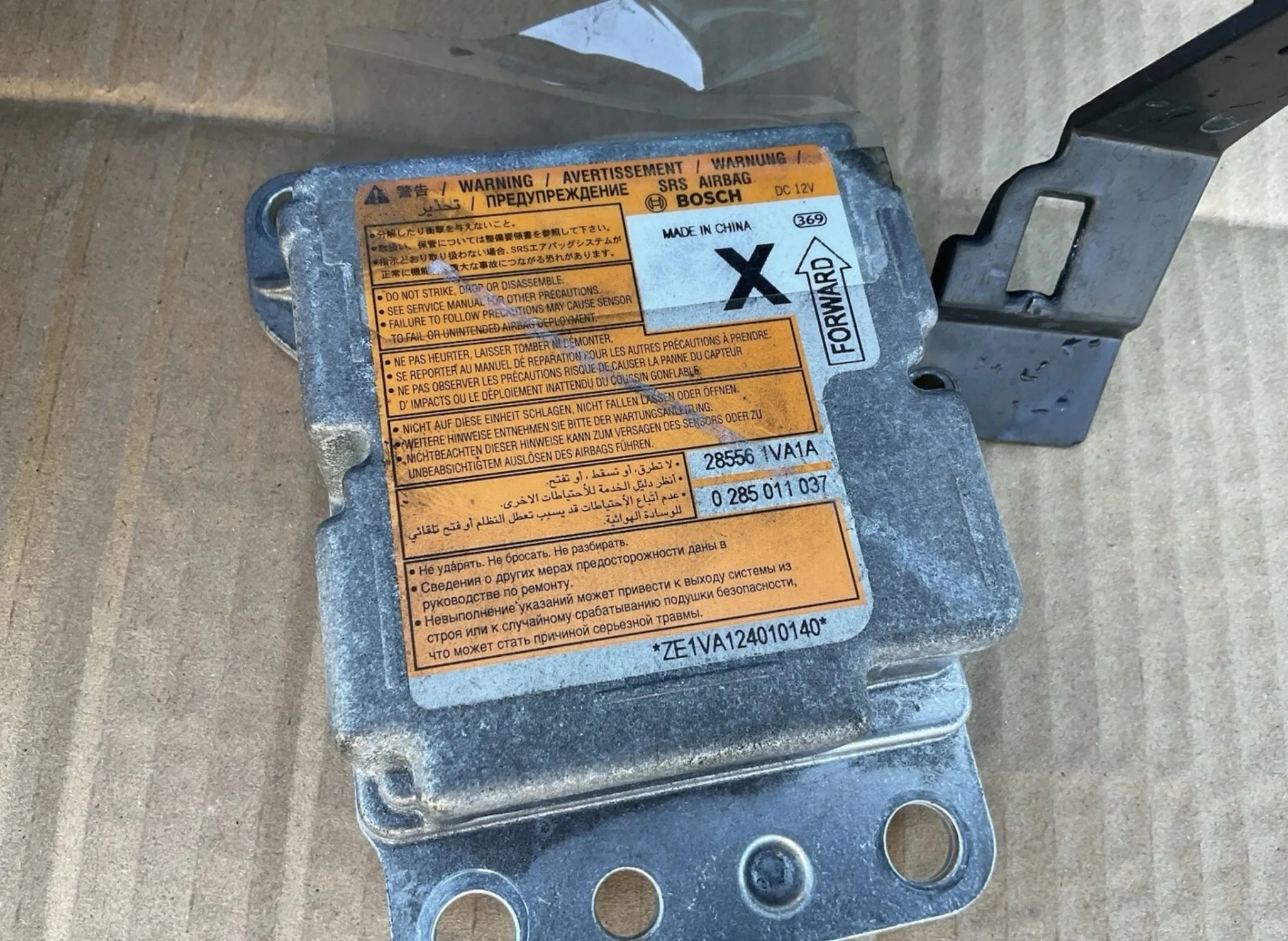 Nissan Serena C26 Air Bag Kit Dashboard Seat Belts Ecu Driver 2010-2016 - Image 7