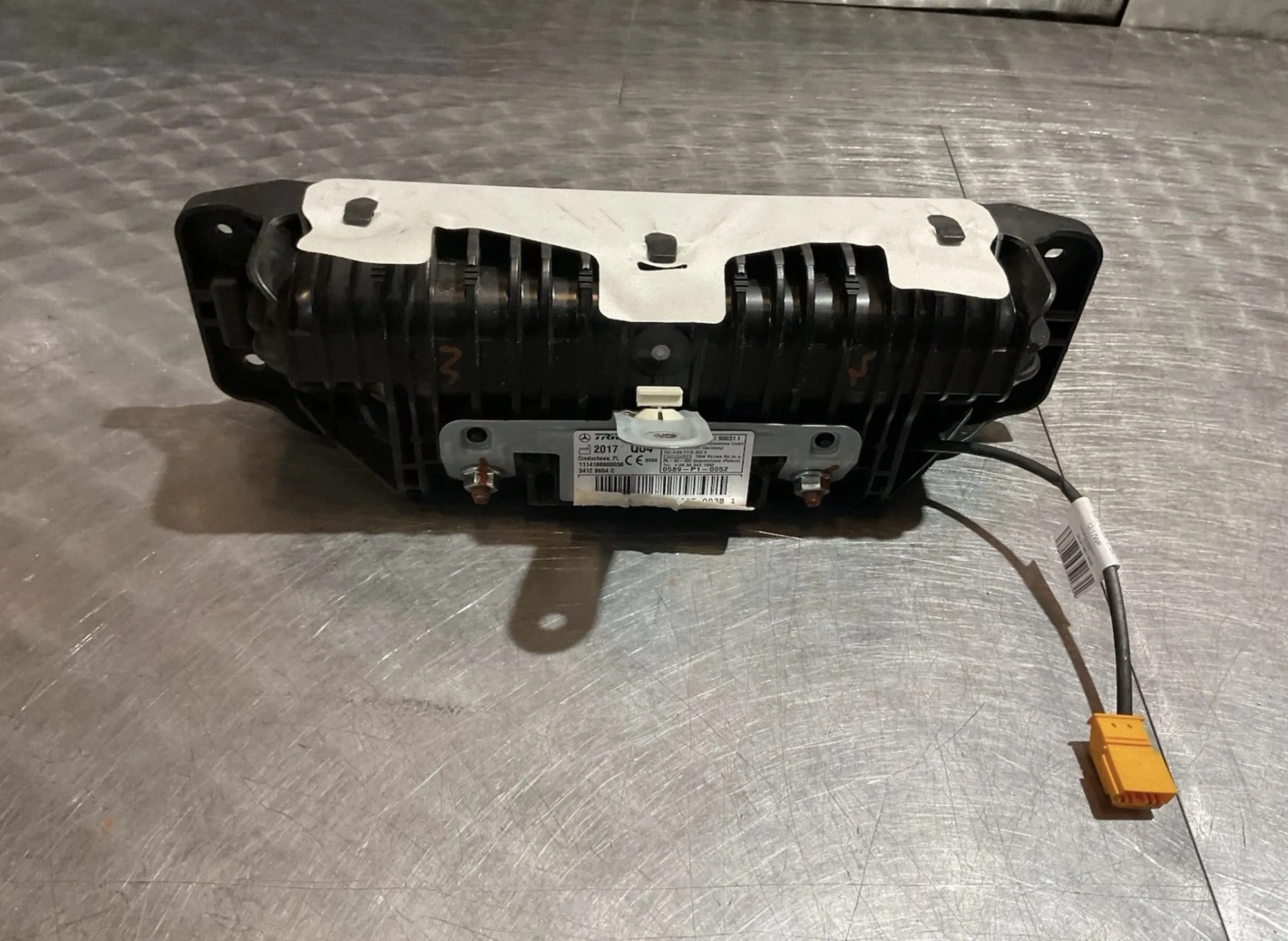 2019 MERCEDES S CLASS W222 DASHBOARD PASSENGER AIRBAG 2228603302 - Image 5