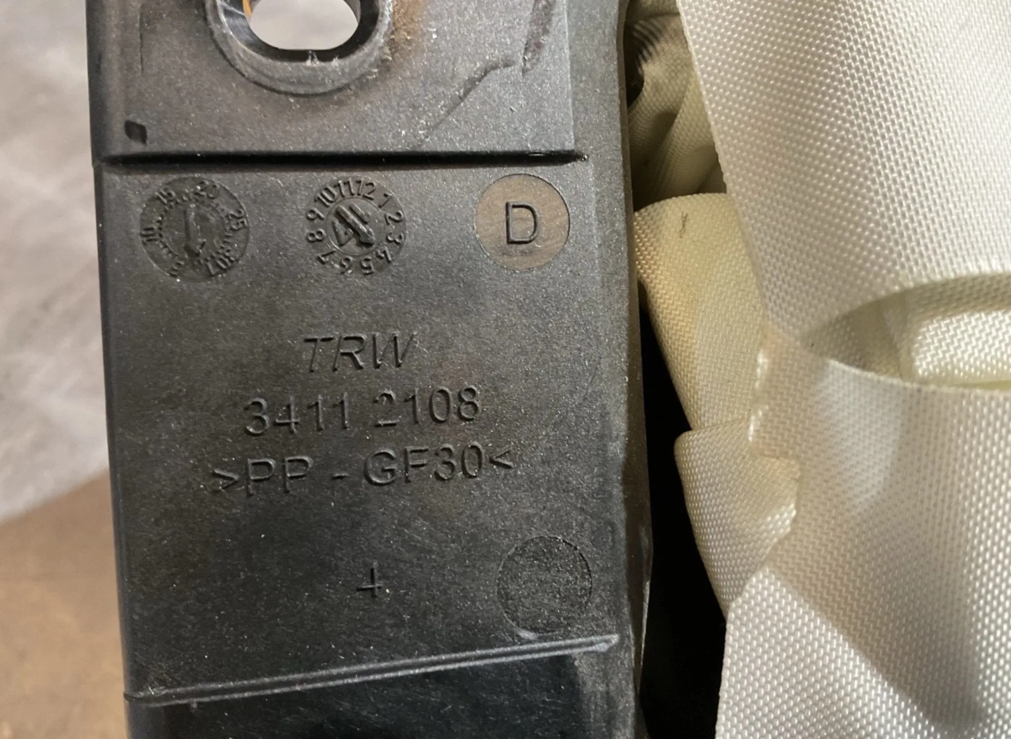 2019 MERCEDES S CLASS W222 DASHBOARD PASSENGER AIRBAG 2228603302 - Image 9